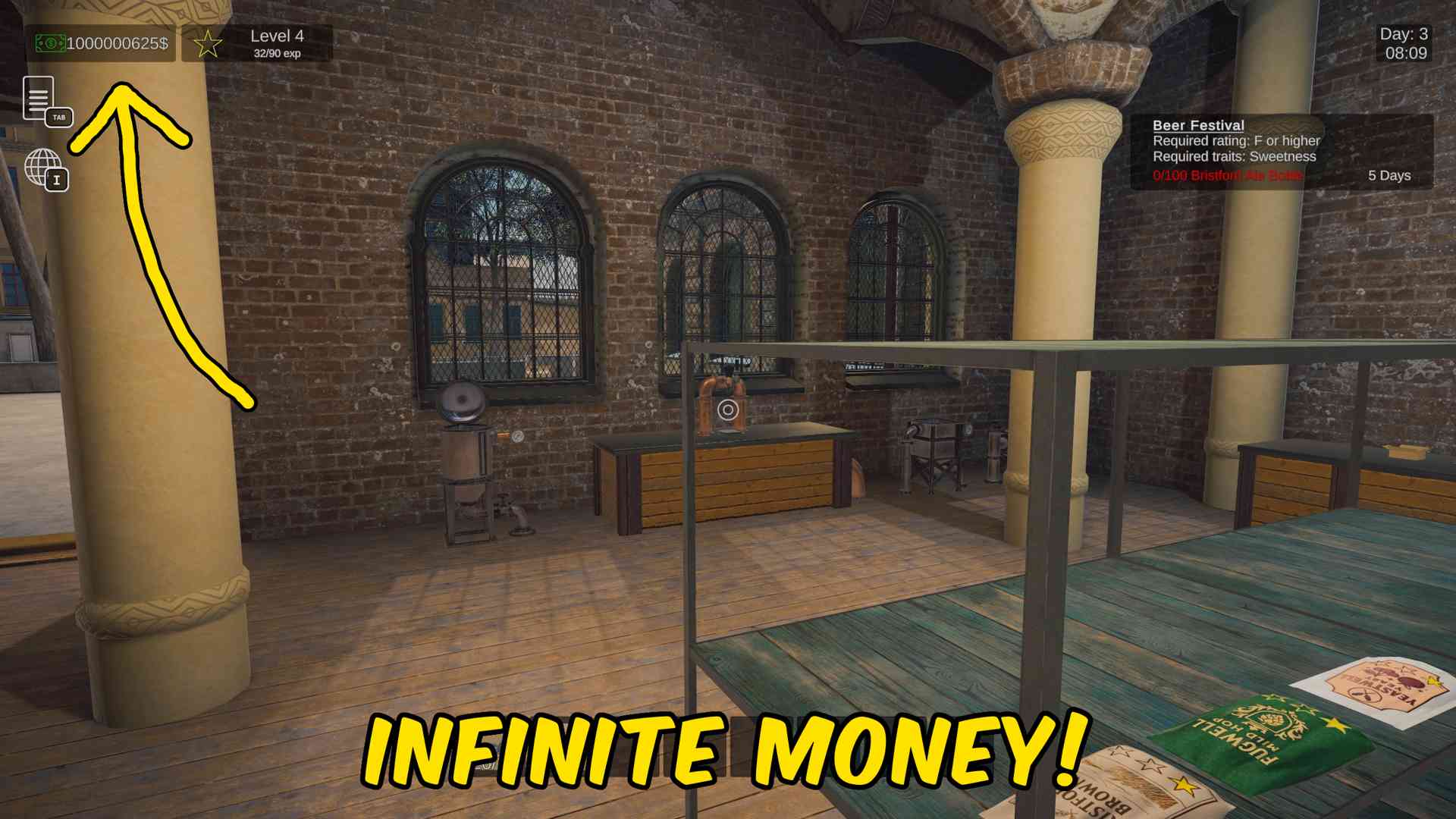 Beer Manufacture Simulator — Give Money (screenshot 2)